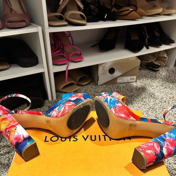 Floral platform block heel x Liliana - Picture 5 of 5